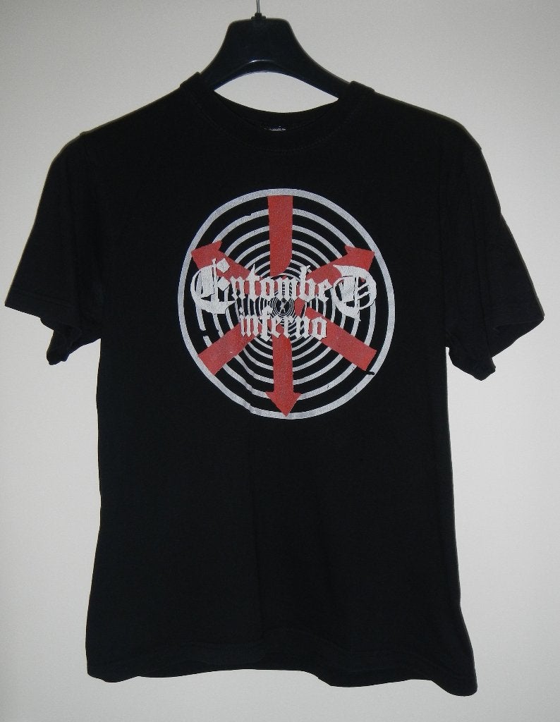 band shirt - Entombed - Inferno - Death metal, Verzenden, Gedragen, Maat 46 (S) of kleiner, Zwart