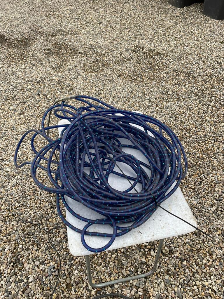 Lichtslang blauw. Lengte 36m1, Ophalen of Verzenden, Kabel of Snoer