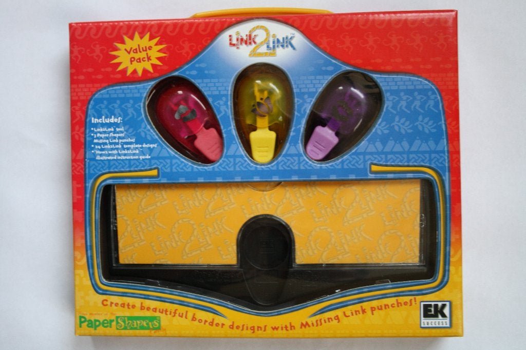 Link to link value pack 2 met ponsen voeten, tulp en mond, Verzenden, Nieuw, Overige thema's, Pons of Mal