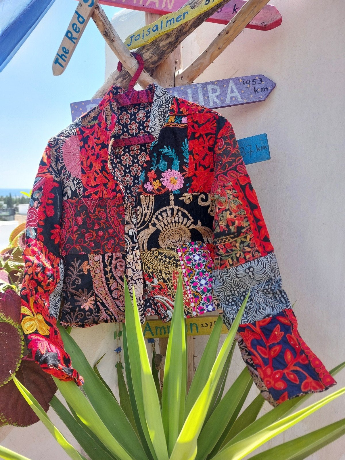 SALE -  Unieke jasjes uit India - nu maar €45,- per stuk!!, Kleding | Dames, Maat 38/40 (M), India, Overige kleuren, Verzenden