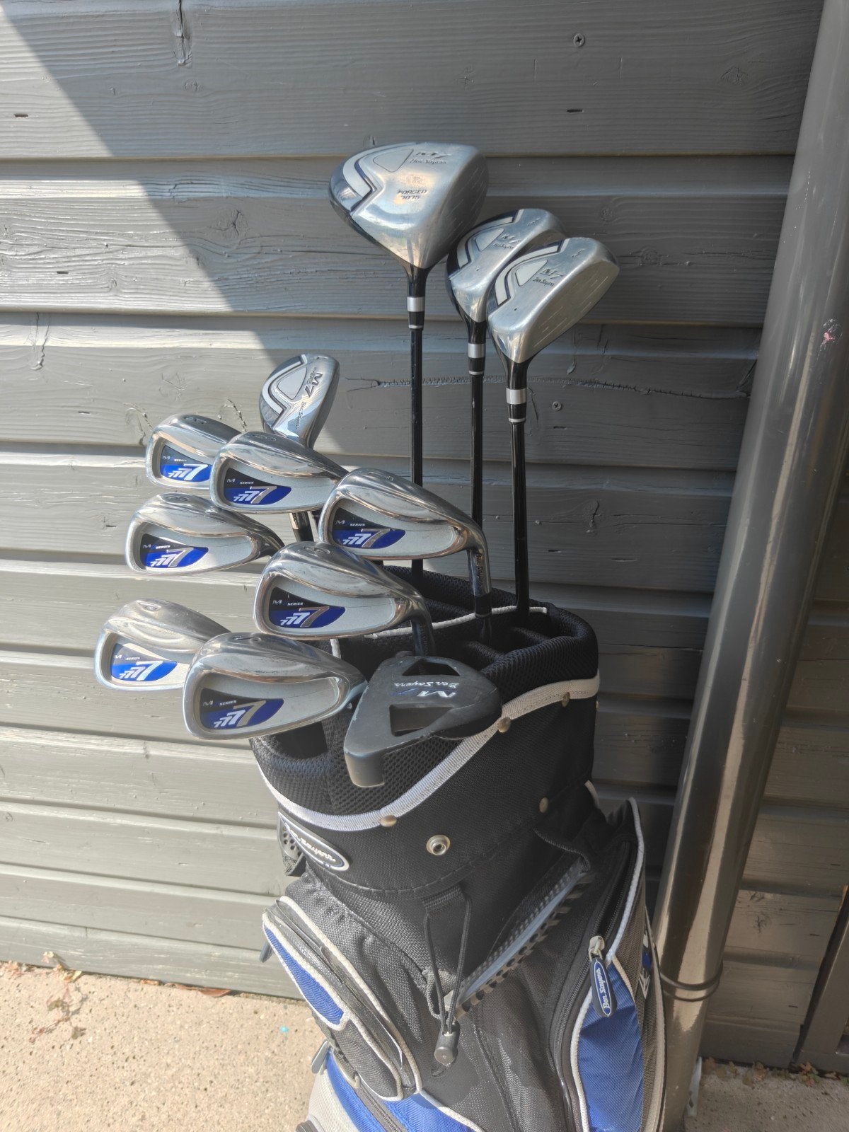 complete MODERNE golfset heren R.H. als Nieuw. 
In de golfta, Ophalen of Verzenden, Zo goed als nieuw, Set