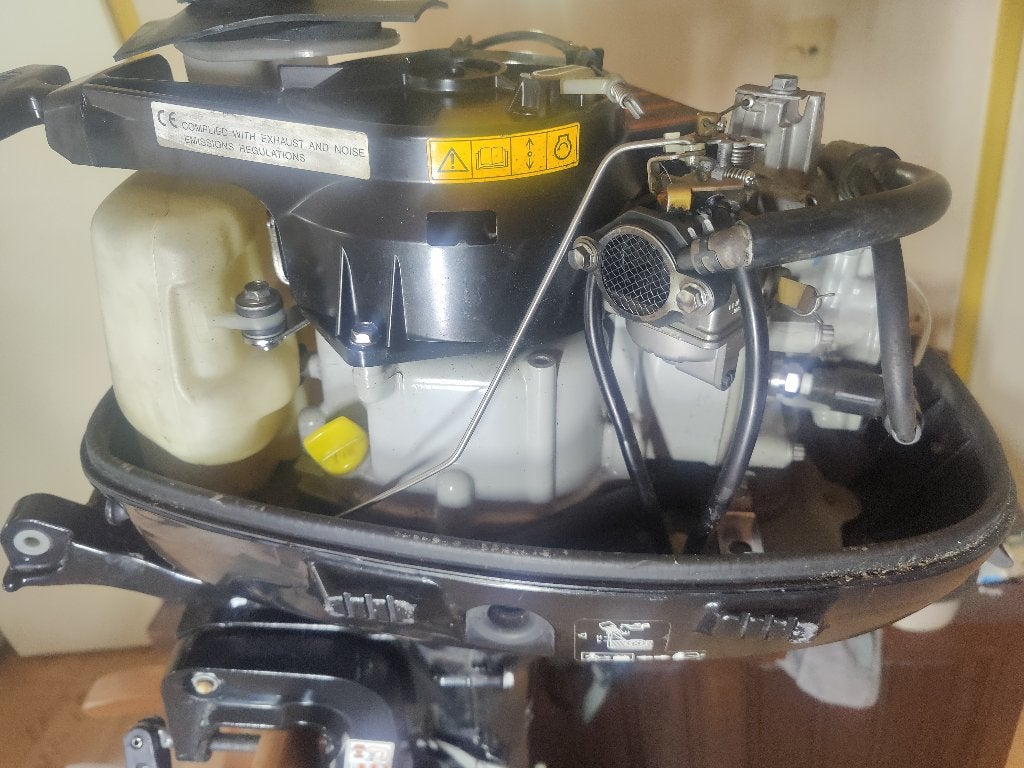 suzuki 6 pk op  afstandbediening, Ophalen, Gebruikt, Met afstandsbediening, 5 tot 10 pk