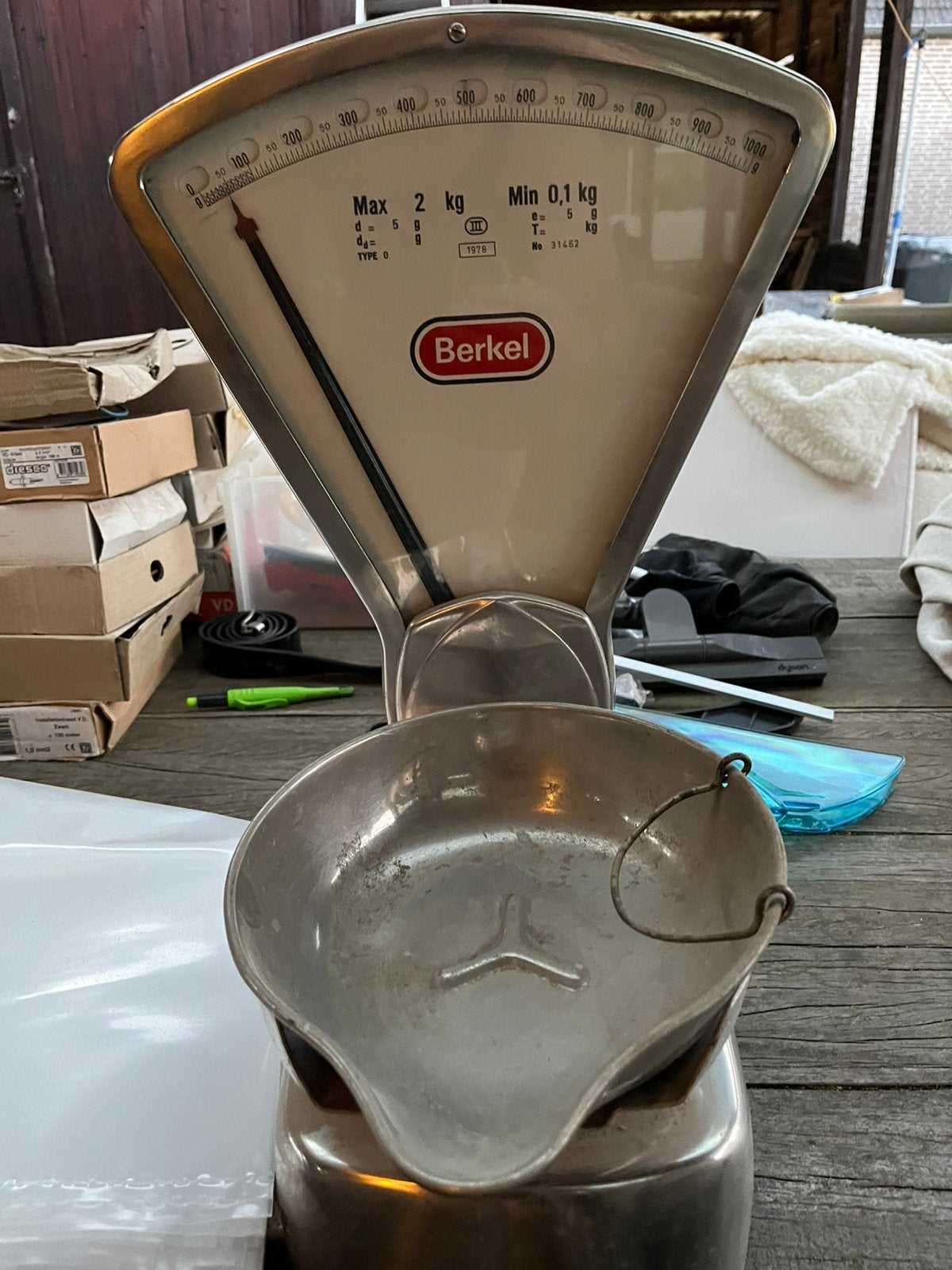 Berkel weegschaal, Antiek en Kunst, Ophalen