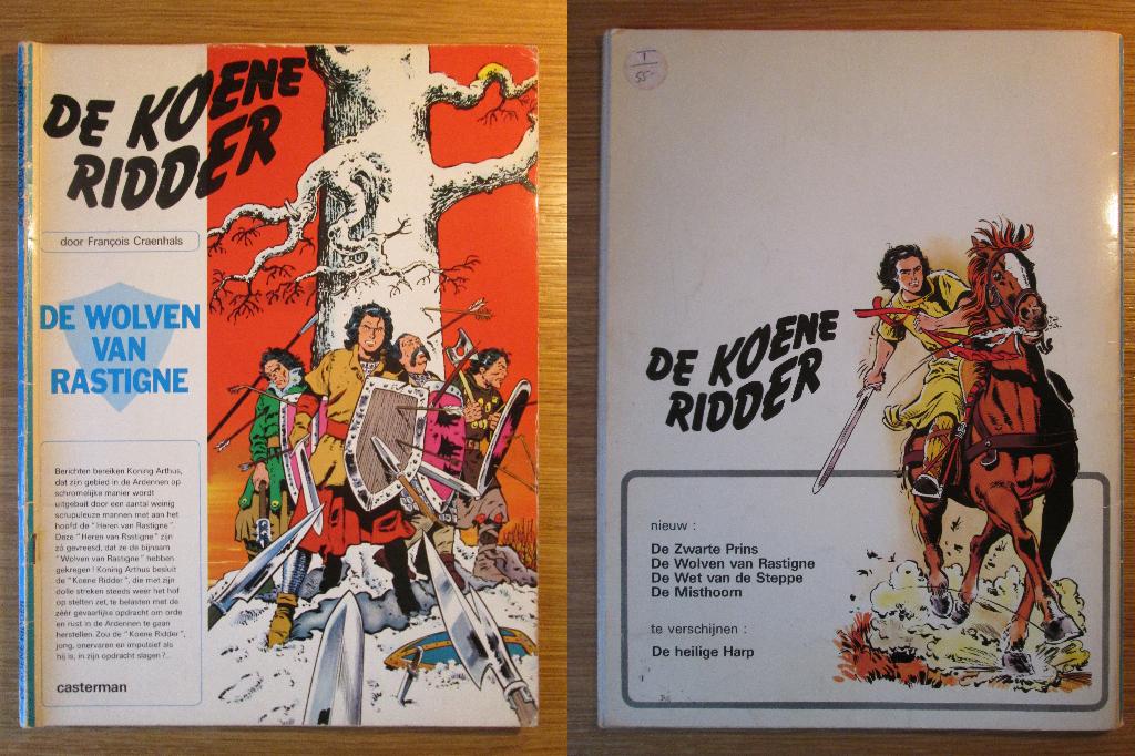 De koene ridder, 4 delen (SC), Boeken, Meerdere stripboeken, Ophalen of Verzenden, Gelezen, François Craenhals