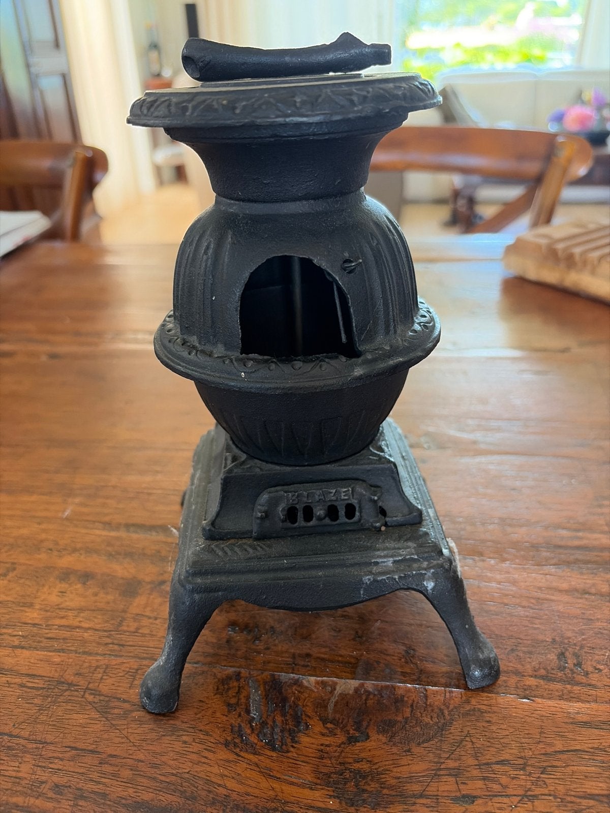 Decoratieve Gietijzeren Mini Kachel/Fornuis, Ophalen of Verzenden