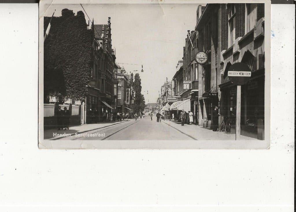 Heerlen Saroleastraat 1947, Ophalen of Verzenden, 1940 tot 1960, Gelopen, Limburg