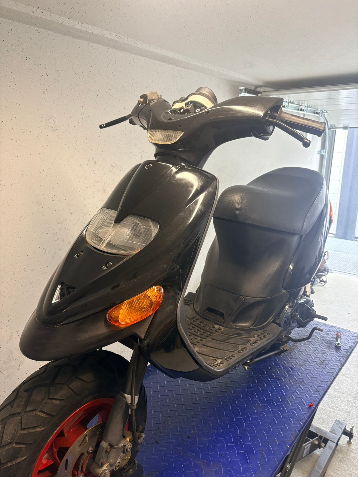 Gilera stalker 50cc, Ophalen