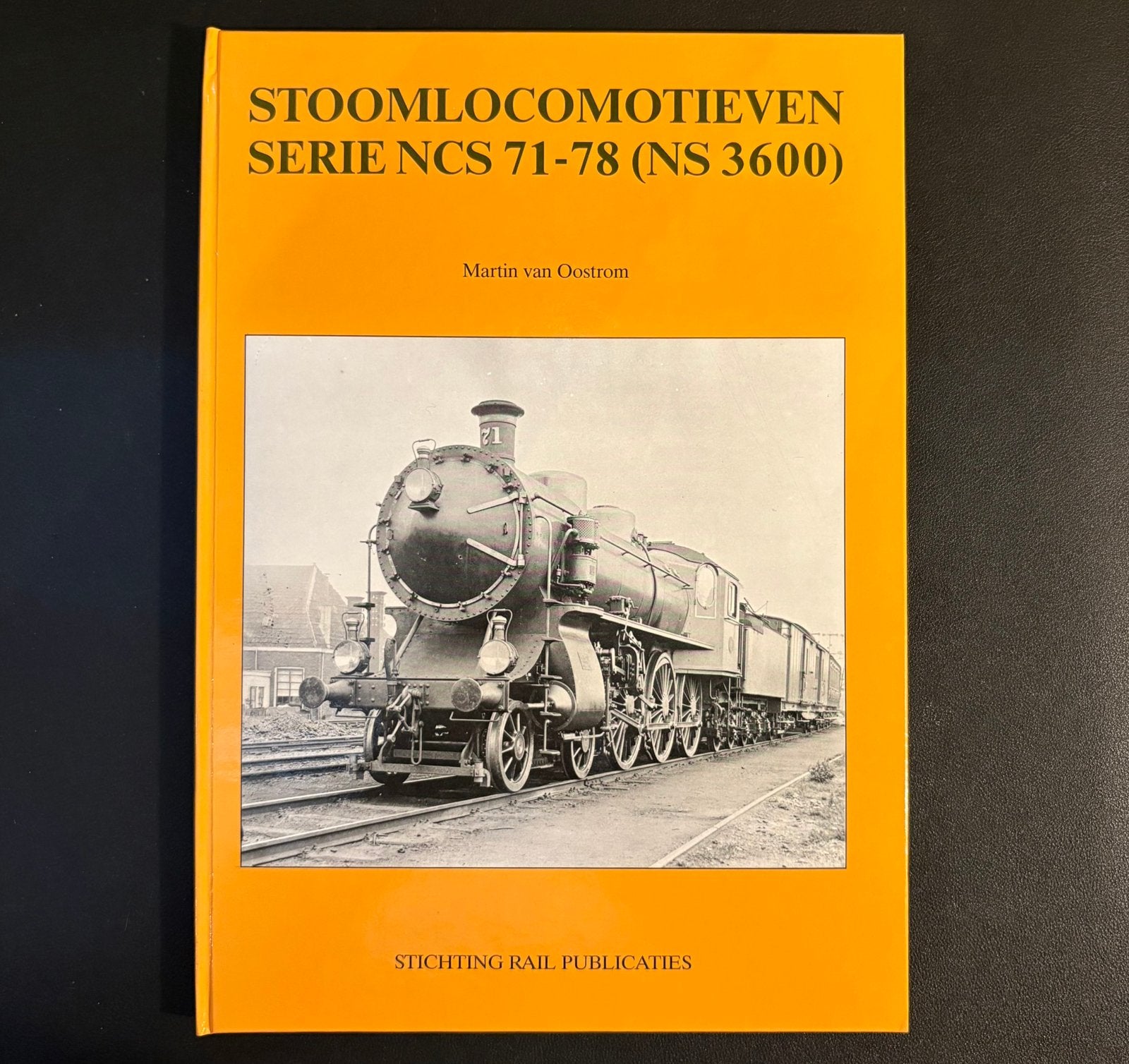 Stoomlocomotieven serie NCS 71-78 (NS 3600) (1988), Ophalen of Verzenden, Zo goed als nieuw, Trein, Boek of Tijdschrift