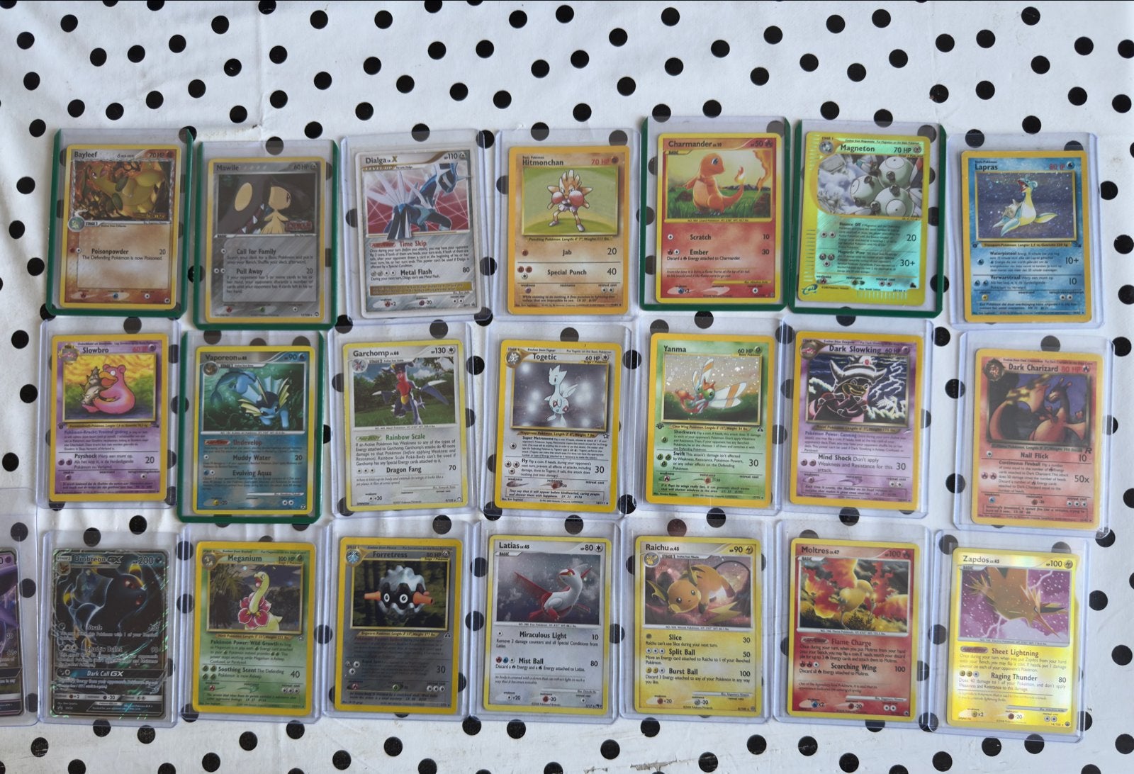 Pokémon kaarten te koop holo & reverse holo, Ophalen of Verzenden, Zo goed als nieuw, Meerdere kaarten, Foil