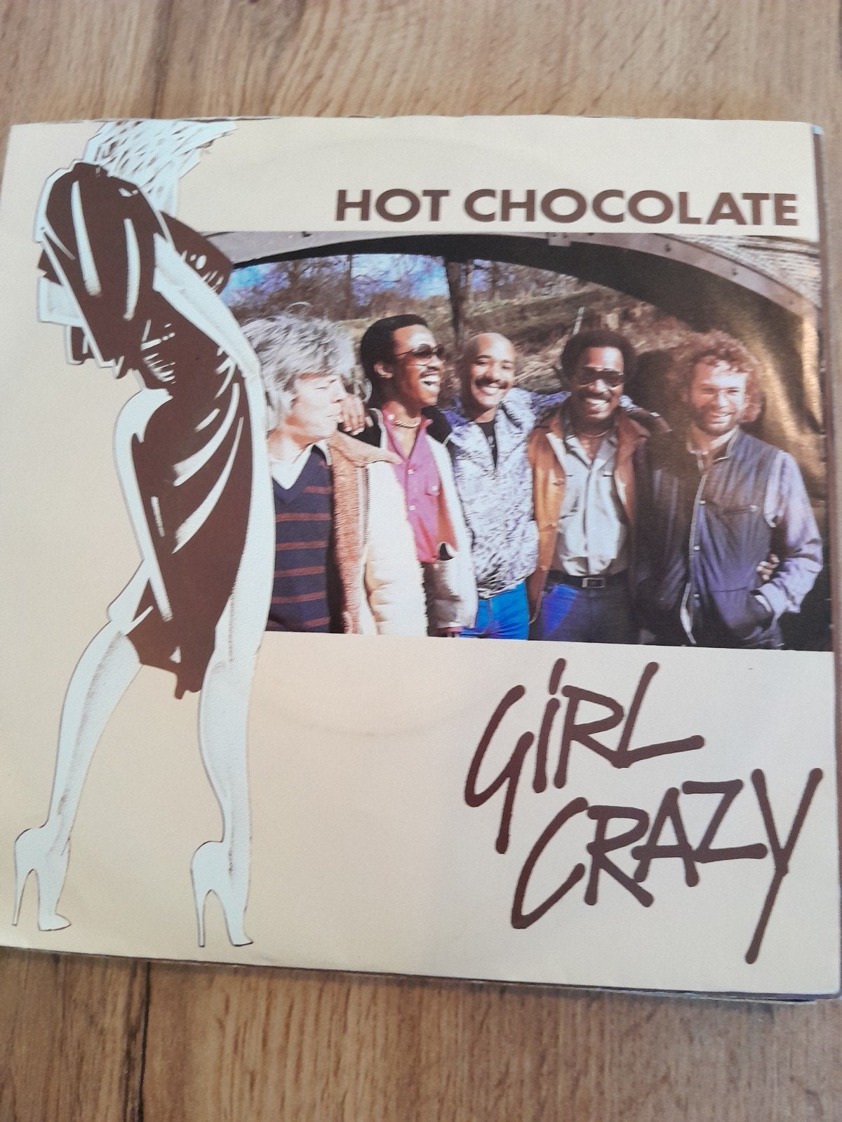 hot chocolate 7inch girl crazy, Ophalen of Verzenden, Zo goed als nieuw, Pop