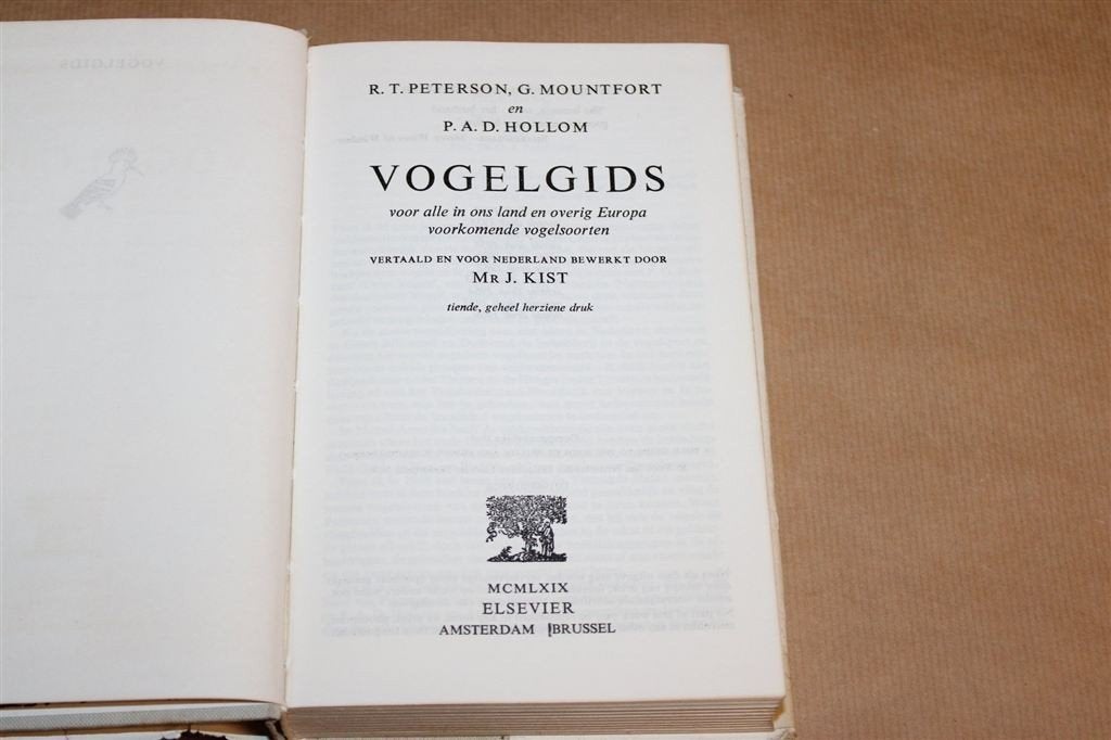 Peterson Vogelgids — Vintage Vogelboek Europa 1969, Boeken, Ophalen of Verzenden, Gelezen, Paarden of Pony's