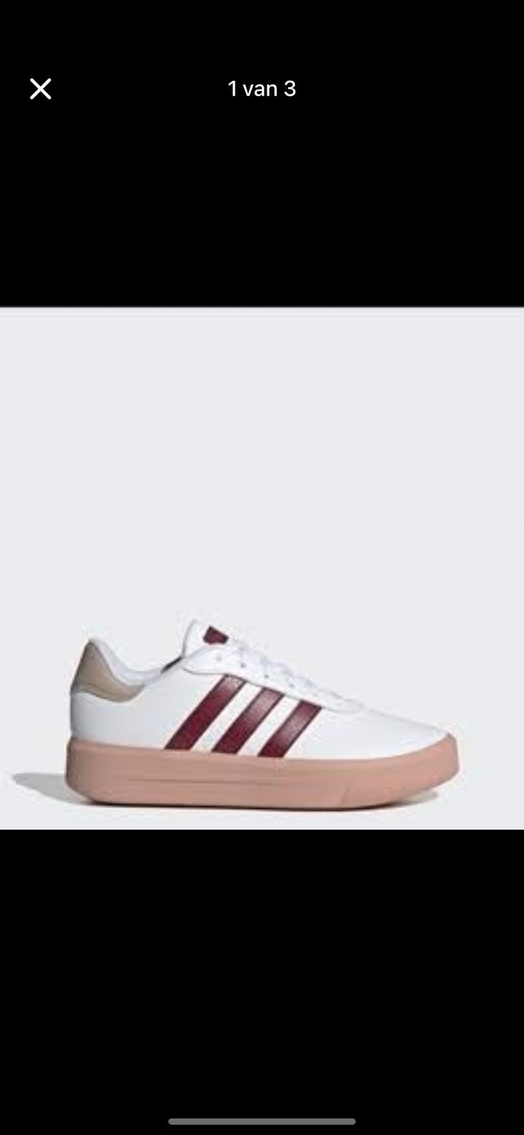 adidas schoen, Ophalen of Verzenden, Zo goed als nieuw, Sneakers of Gympen