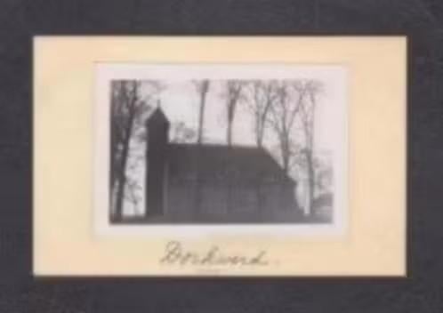 Foto Dorkwerd Kerk Jaren 30., Foto, Ophalen of Verzenden, Zo goed als nieuw, Gebouw