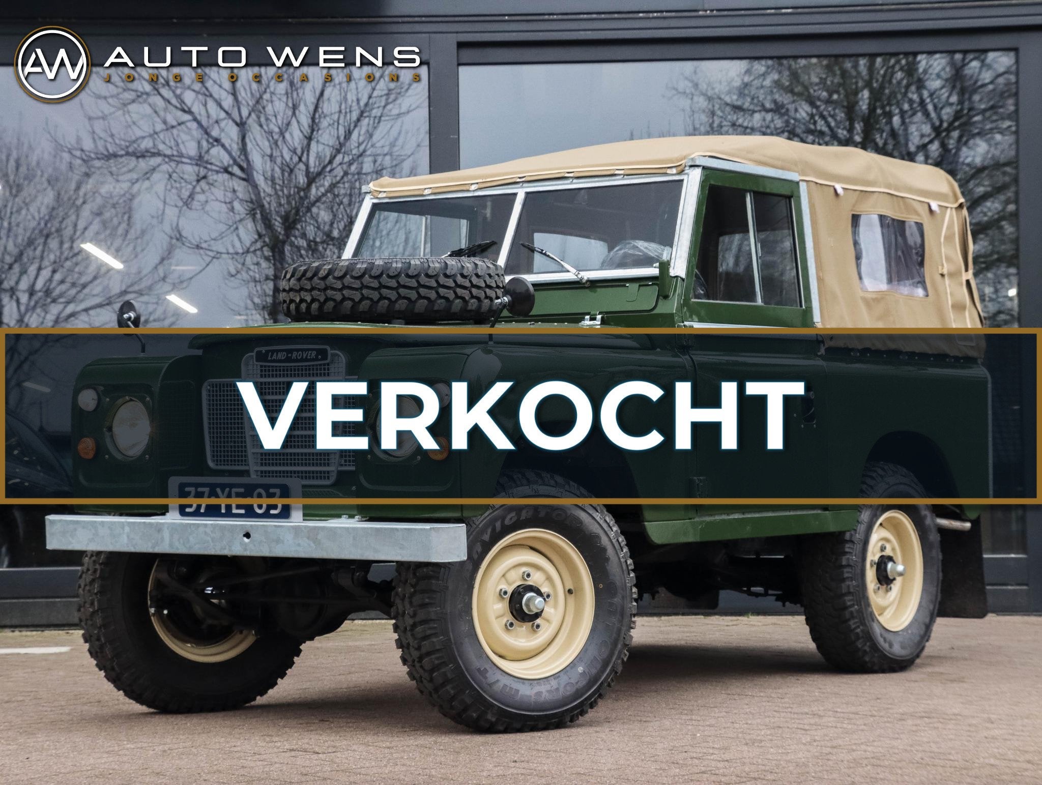 Land Rover 88 Series III Santana | Sofftop | Compl. gerestau, Auto's, 2286 cc, Gebruikt, 4 cilinders, 2500 kg