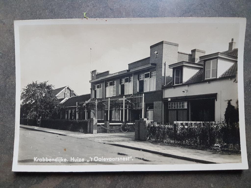 Krabbendijke Huize 't Ooievaarsnest Hoogstraten, Verzamelen, Ophalen of Verzenden, 1940 tot 1960, Ongelopen, Noord-Brabant