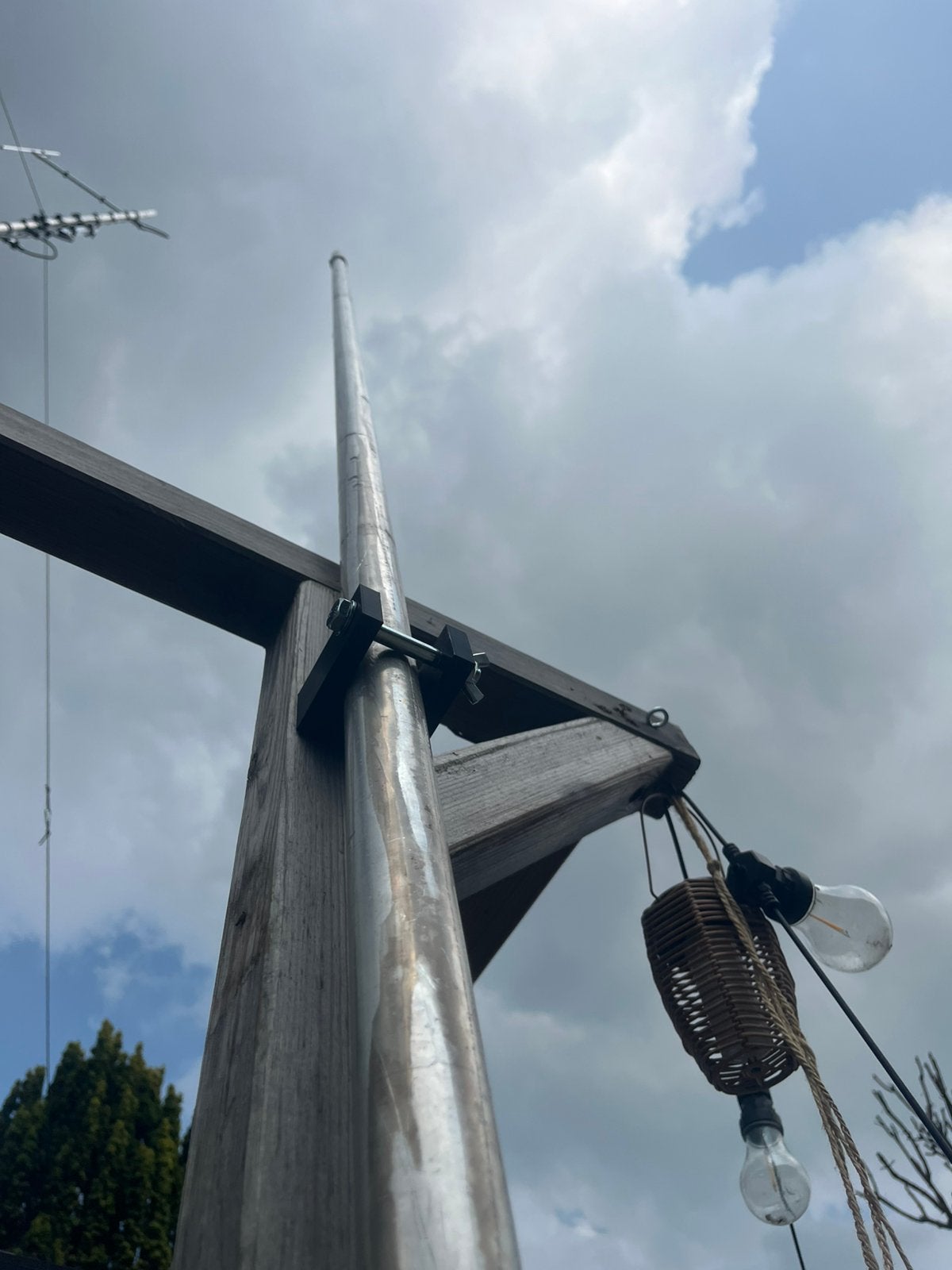 Kantel systeem voor 40mm aluminium buis, Ophalen, Zo goed als nieuw