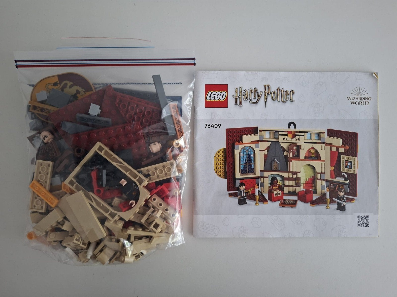 LEGO Harry Potter Griffoendor Afdelingsvlag 76409, Ophalen, Lego, Zo goed als nieuw, Compleet
