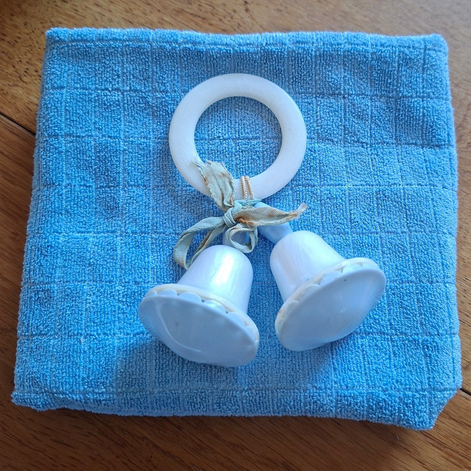 Baby rammelaar uit 1967 vintage, Ophalen, Gebruikt