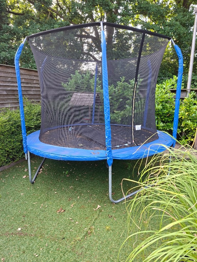 Trampoline, Ophalen, Gebruikt