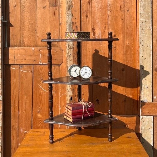 Boekenkast schappenkast stokkenkast hoekkast 75 cm hoog, Ophalen of Verzenden