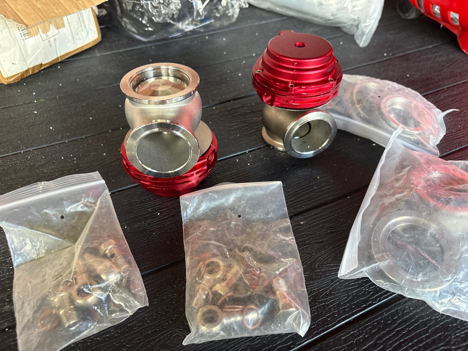 Universele Blow Off Valve / Dump Valve - Rood, Ophalen of Verzenden, Nieuw, Universele onderdelen