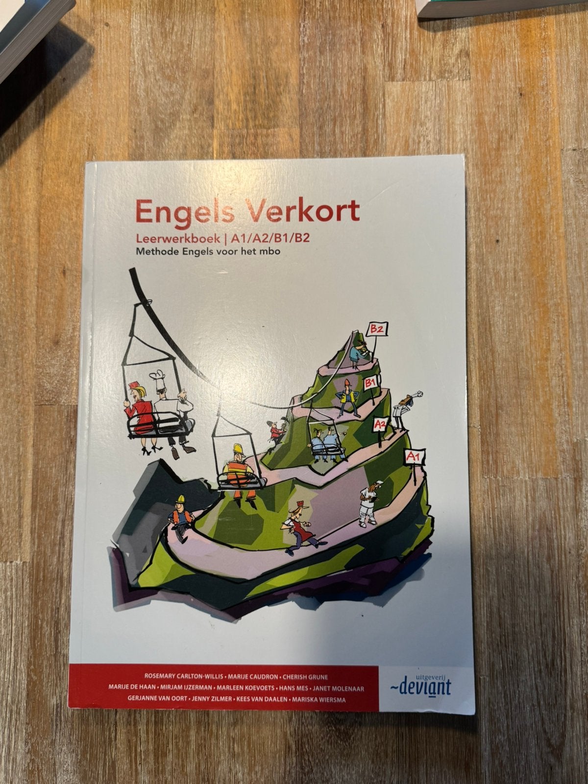 Engels Verkort Leerwerkboek A1/ A2/ B1/ B2, Ophalen of Verzenden, Zo goed als nieuw, Overige niveaus, Engels