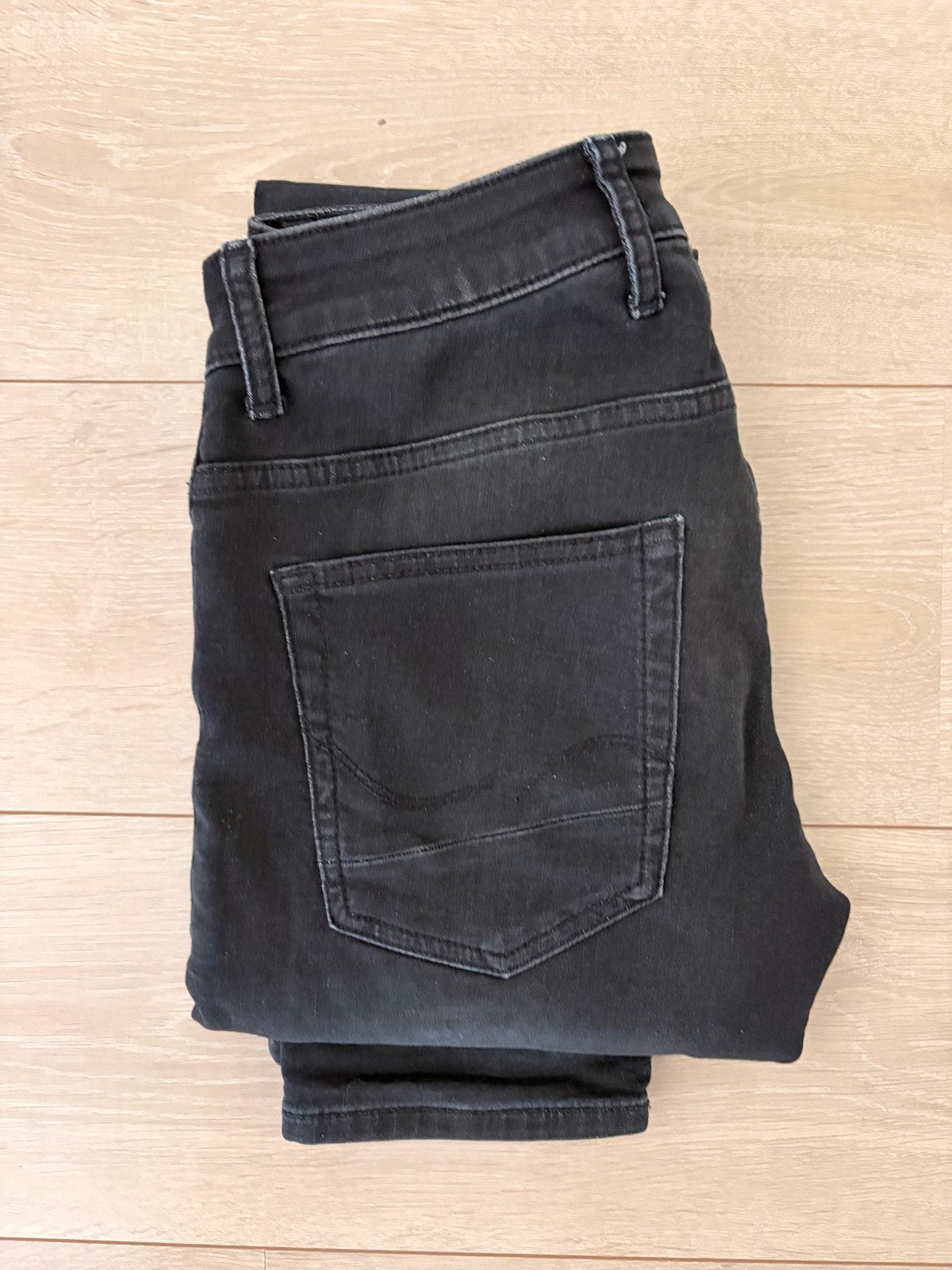 Jack & Jones Glenn Slim Fit Jeans - Zwart - W30 L34, Ophalen of Verzenden, Zo goed als nieuw, Zwart, W32 (confectie 46) of kleiner