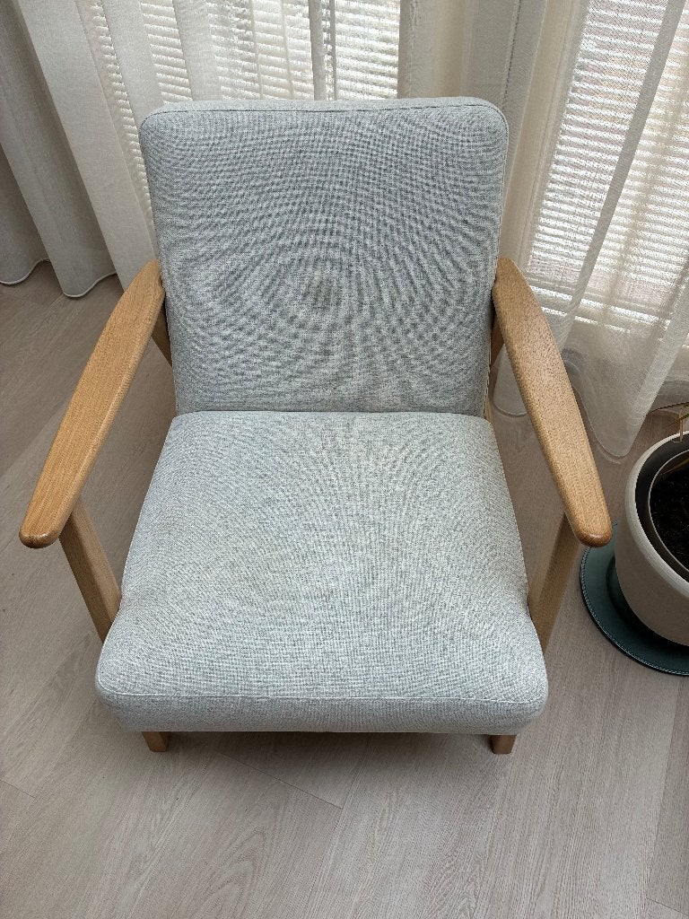 Fauteuil, Ophalen, Retro look, Scandinavisch design, 75 tot 100 cm, Zo goed als nieuw