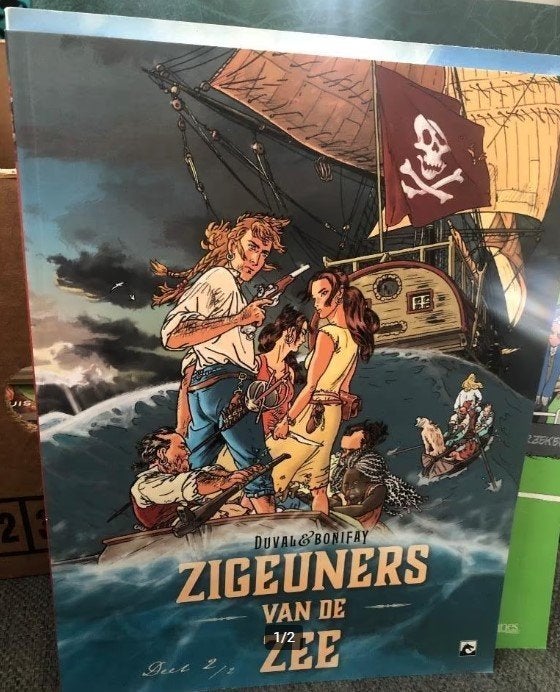 De zigeuners van de zee 2/2 c11, Boeken, Eén stripboek, Ophalen of Verzenden, Zo goed als nieuw