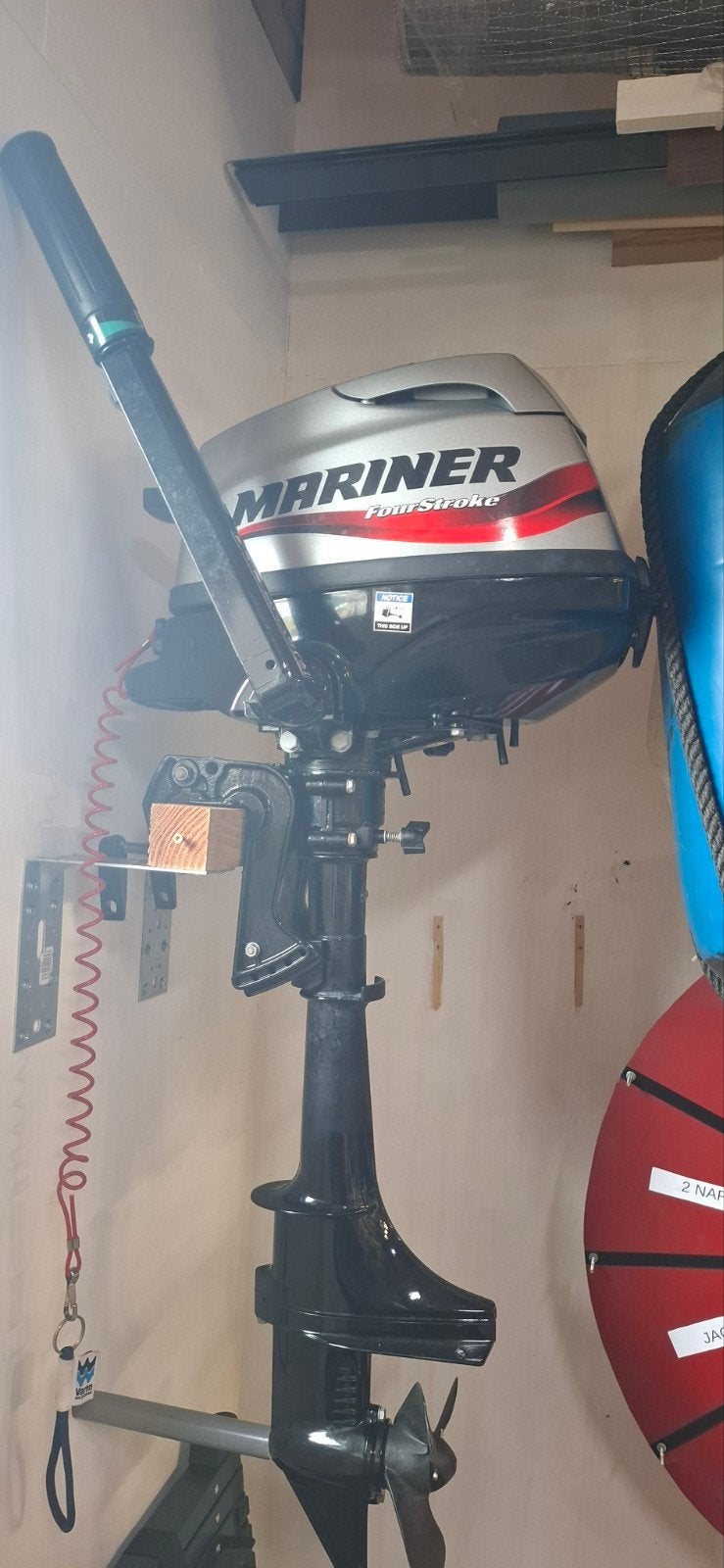 Mariner 3.5 PK FourStroke Buitenboordmotor, Ophalen, Gebruikt, Minder dan 5 pk, Viertaktmotor