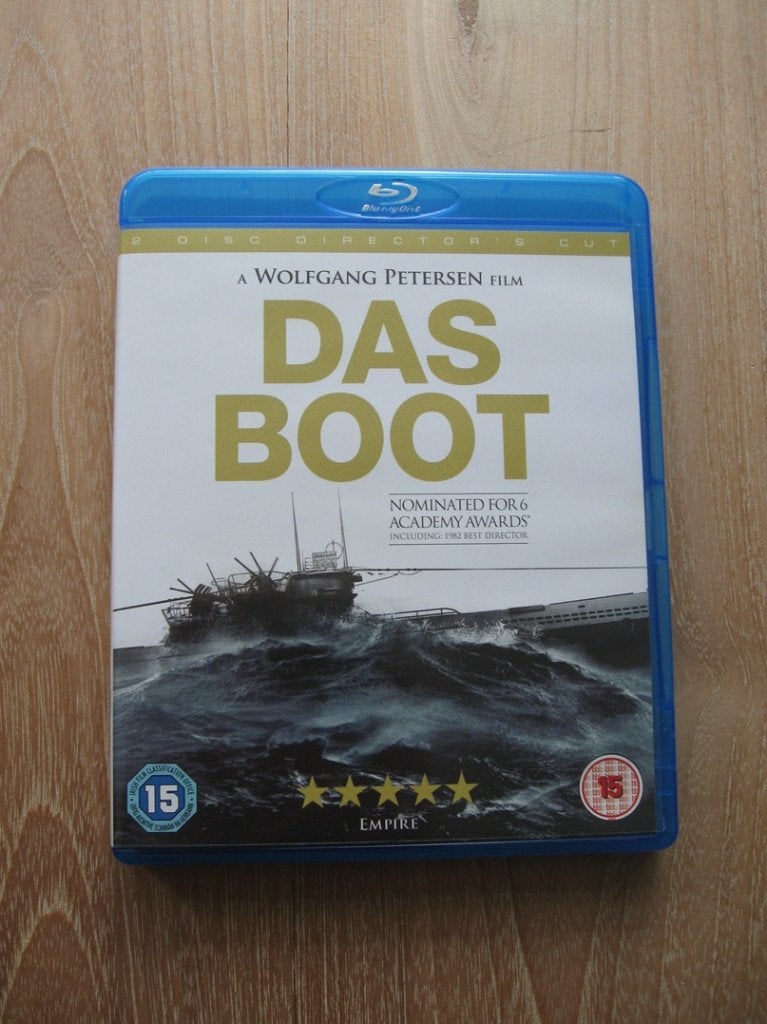 Blu-ray (2 Discs) Das Boot Wolfgang Petersen, Inclusief extra's, Nederlands, Film, Duits