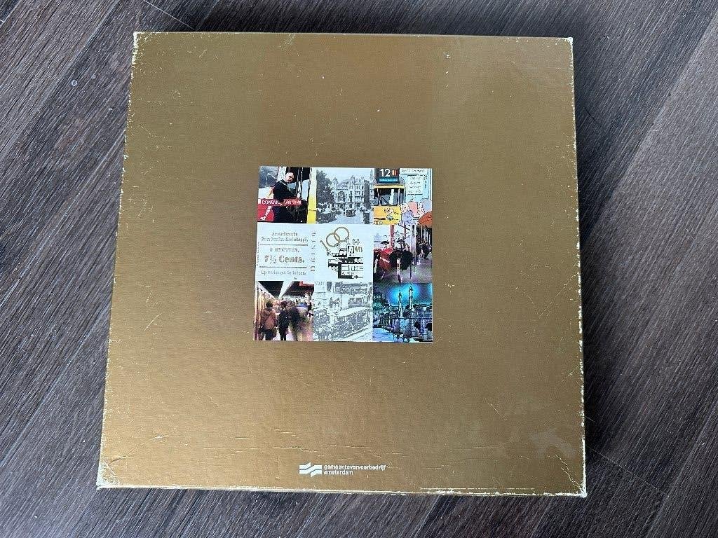 GVB Amsterdam jubileumbox, Ophalen of Verzenden, Gebruikt, Overige soorten, Boek of Tijdschrift