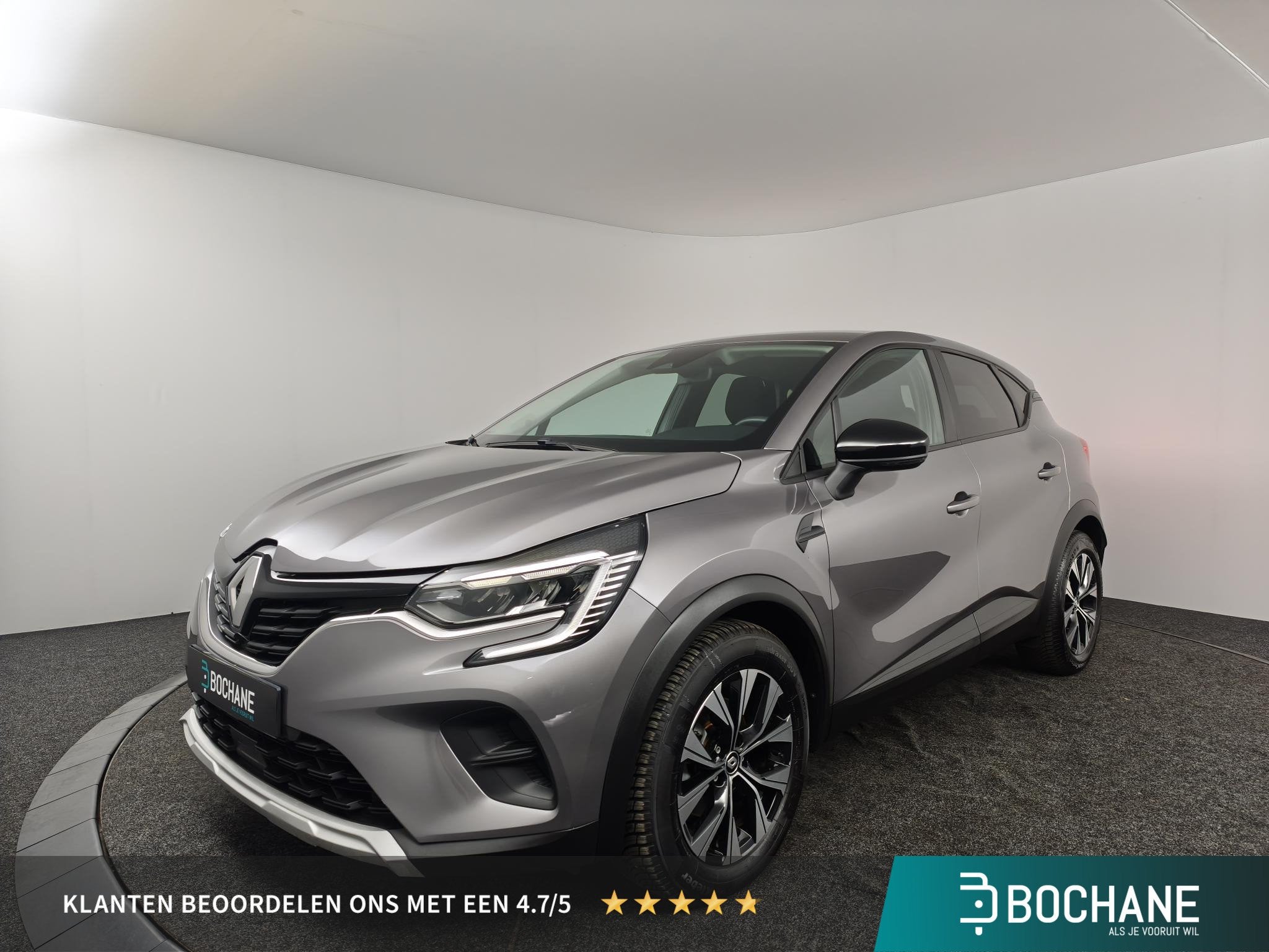Renault Captur 1.6 E-Tech full hybrid 145 evolution | Naviga, Stof, Gebruikt, 715 kg, Bedrijf