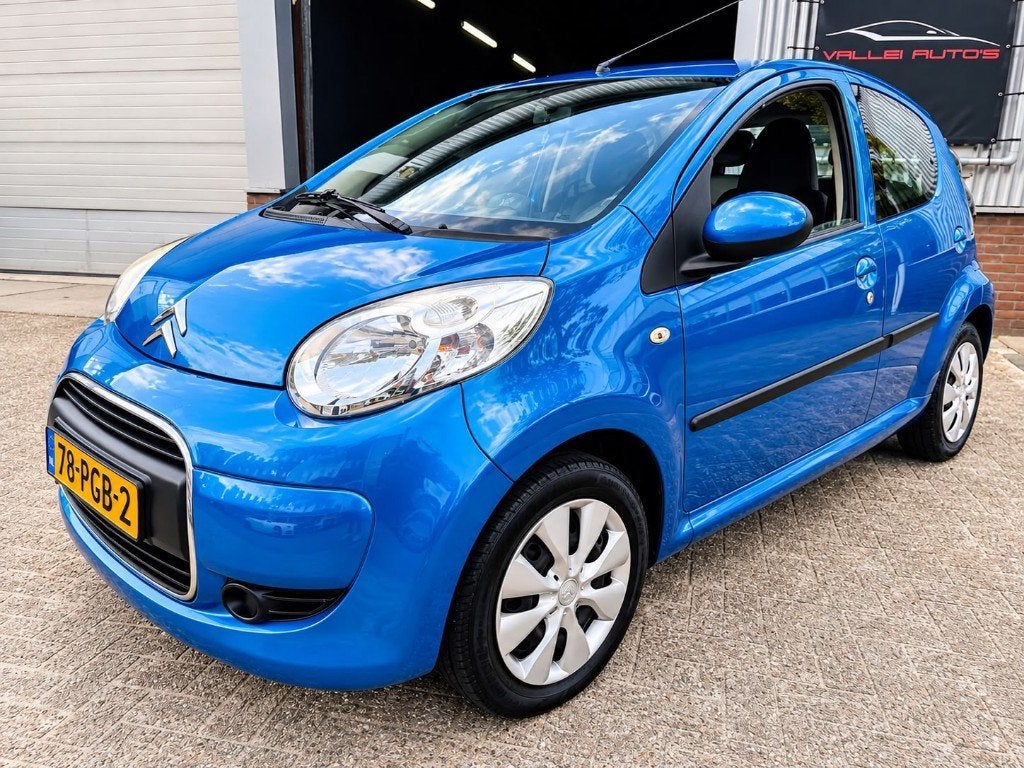 Citroen C1 1.0-12V Ambiance 5D AIRCO ELECTRISCH NAVIGATIE, Auto's, Elektrische ramen, Gebruikt, C1, 68 pk