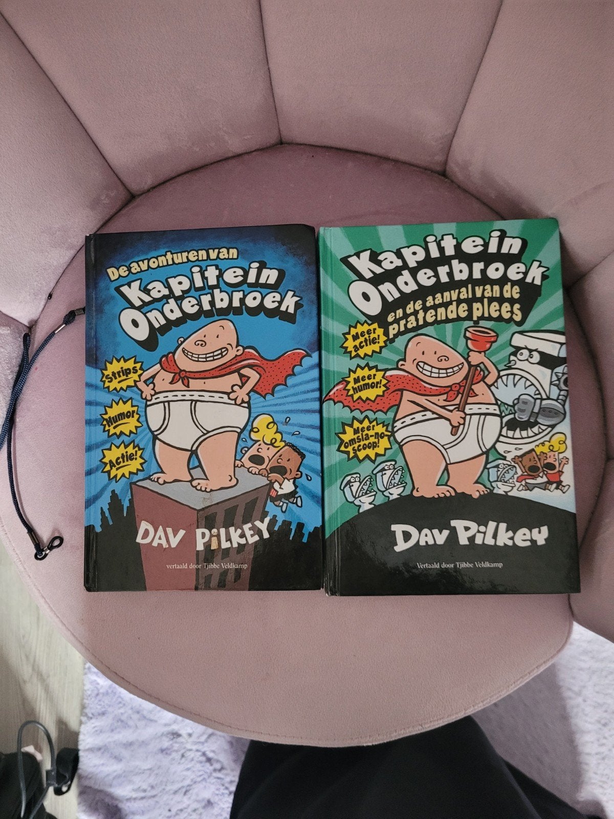 Kapitein onderbroek, Boeken, Ophalen of Verzenden, Zo goed als nieuw, Fictie algemeen