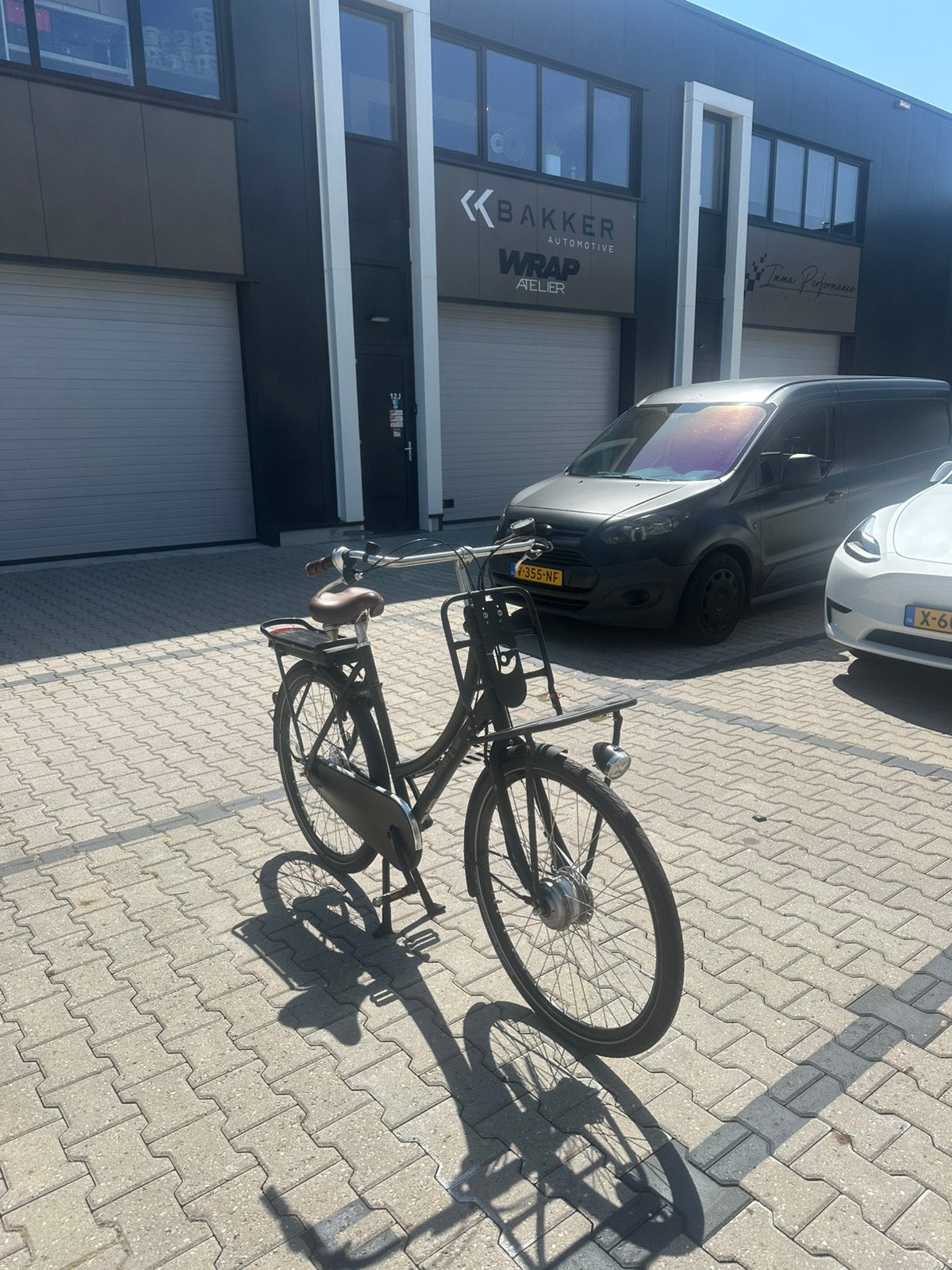 Cortina U4 transporter elektrisch, Fietsen en Brommers, Fietsen | Heren | Herenfietsen, Versnellingen, Nieuw, 57 tot 61 cm, Trommelrem