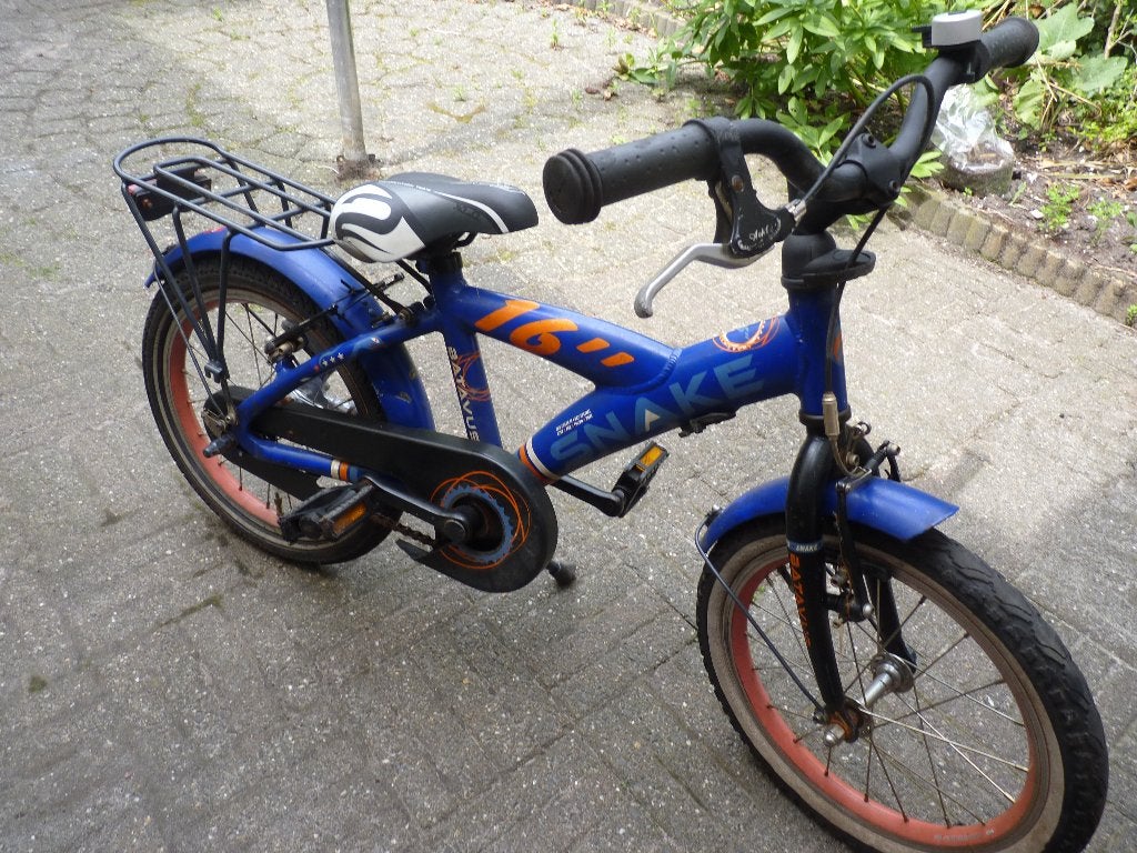 16 inch stoere batavus snake, Ophalen, Terugtraprem, 14 tot 16 inch, Batavus