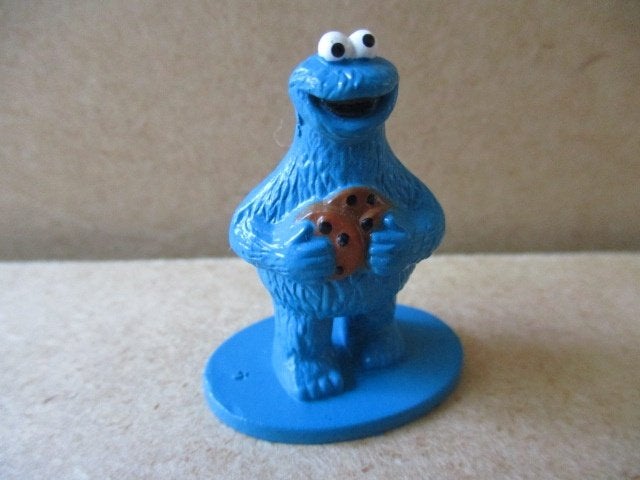 adv11188 sesamstraat / muppets poppetje 26, Ophalen, Gebruikt, Tv, Actiefiguur of Pop