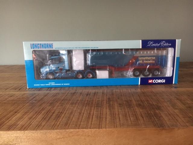 Corgi Scania T Bulk Tipper Longthorneres of Hebden, Ophalen of Verzenden, Nieuw, Bus of Vrachtwagen, Corgi