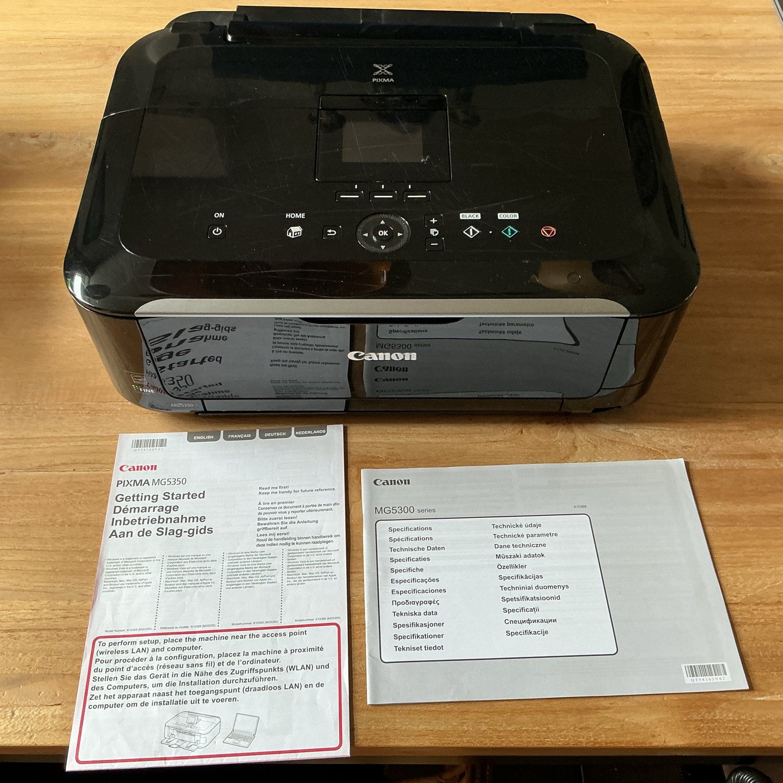 Canon PIXMA MG5350 All-in-One Inkjetprinter, Computers en Software, Printers, Ophalen, Gebruikt, Inkjetprinter, All-in-one