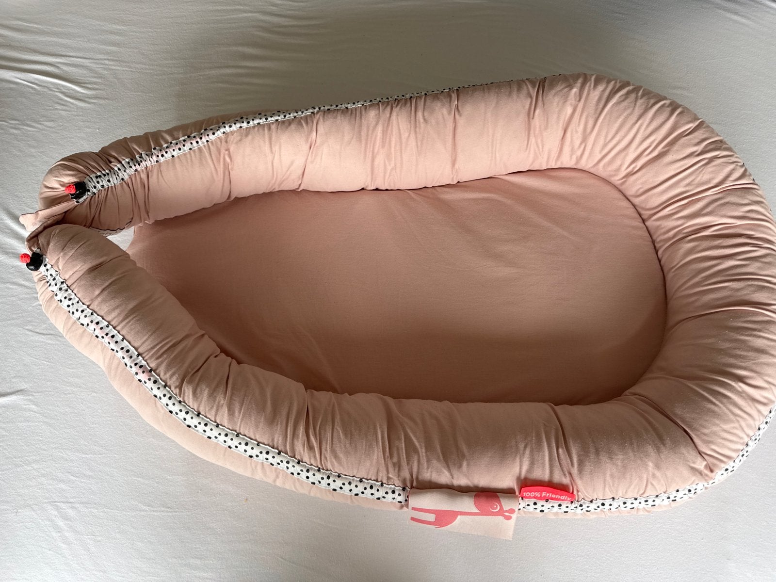Done by Deer babynestje roze, Kinderen en Baby's, Babywiegjes en Ledikanten, Ophalen, Zo goed als nieuw, Overige typen