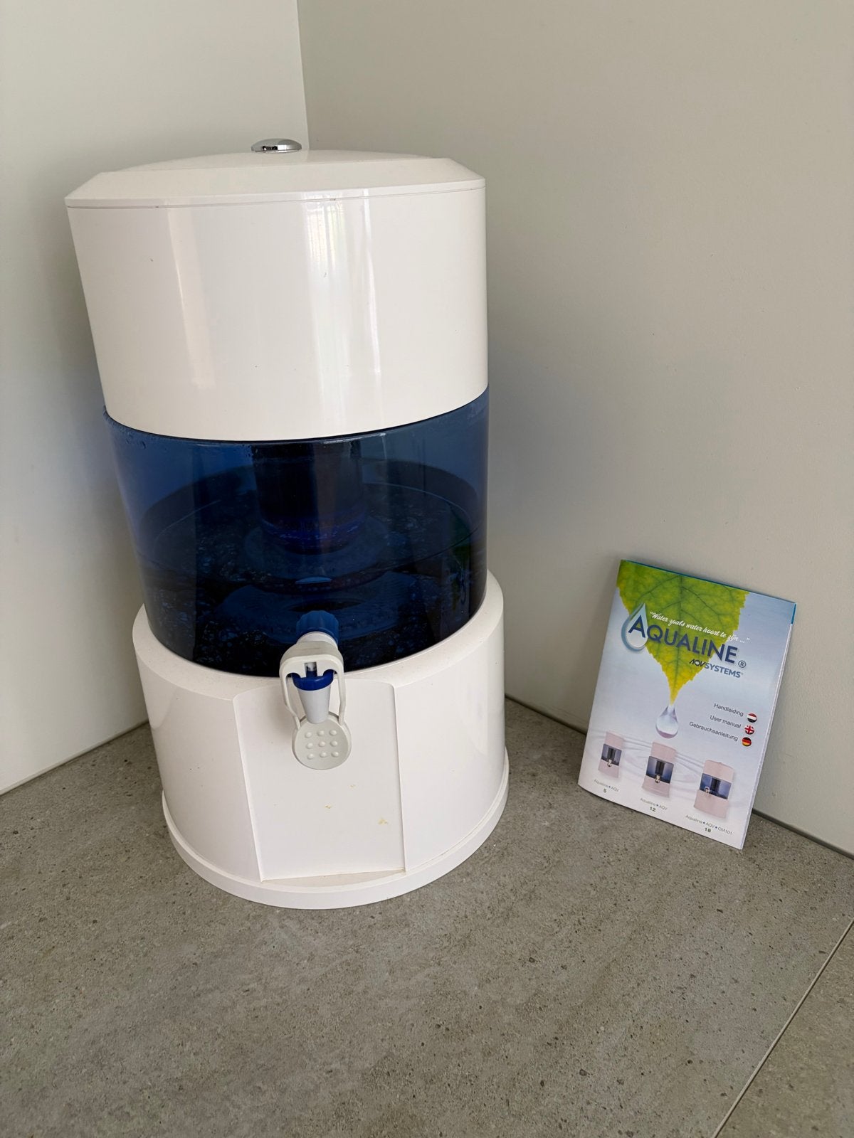 Aqualine Waterfilter - AQV 5, Ophalen, Zo goed als nieuw, Waterkoeler