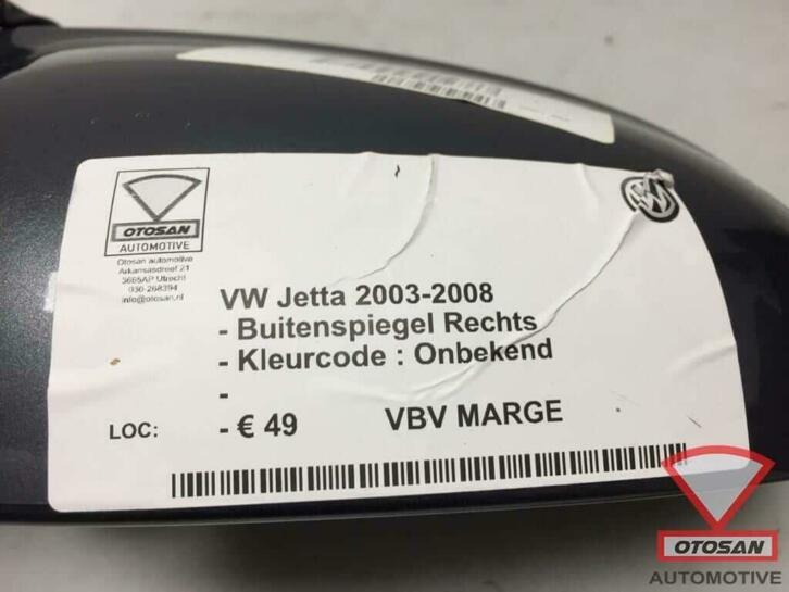 vw jetta 2003 2008 buitenspiegel spiegel rechts, Auto-onderdelen, Spiegels, Gebruikt, Volkswagen, Volkswagen AG, Berliner Ring 2
38440  Wolfsburg, DE
