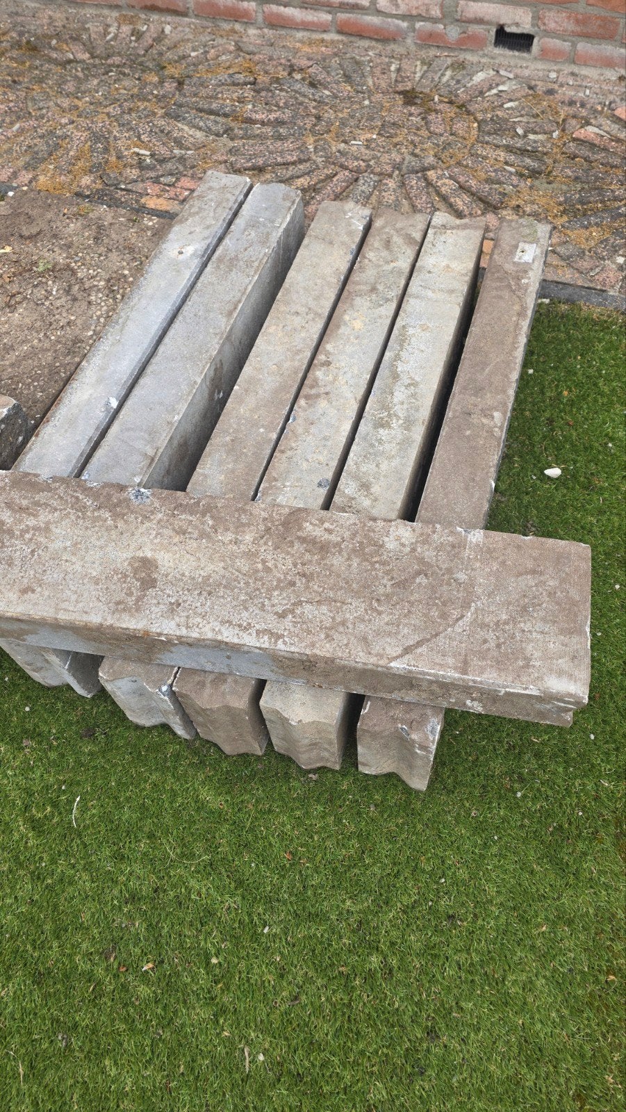 Gebruikte betonnen opsluitbanden, Ophalen, Gebruikt, Overige typen, Minder dan 5 m²