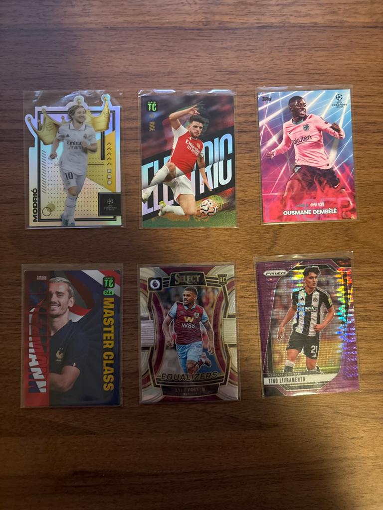 Voetbal kaarten collectie (moet snel weg), Ophalen of Verzenden, Zo goed als nieuw, Buitenlandse clubs, Spelerskaart