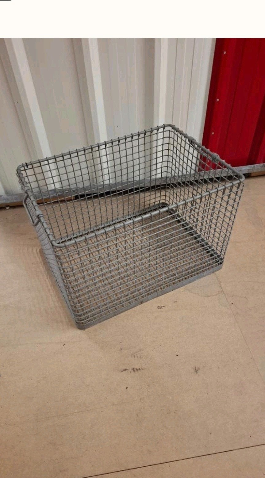 Draadmand, Huis en Inrichting, Woonaccessoires | Kisten, Gebruikt, Minder dan 50 cm, 50 tot 100 cm, Ophalen of Verzenden