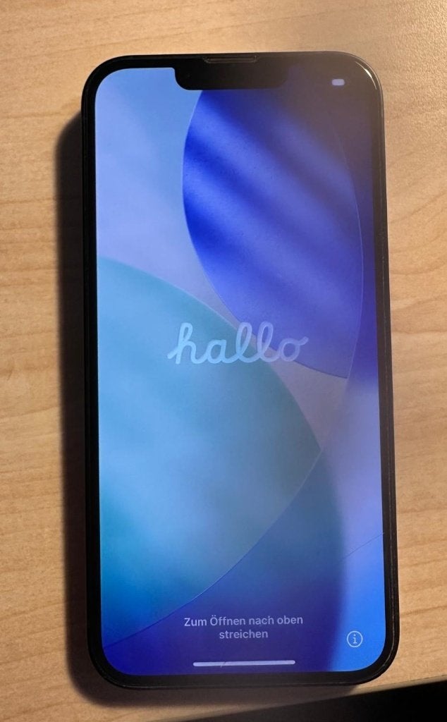 IPhone 13, zwart  vrijwel nieuw; batterij capaciteit 86%, 128 GB, 86 %, Zwart, IPhone 13
