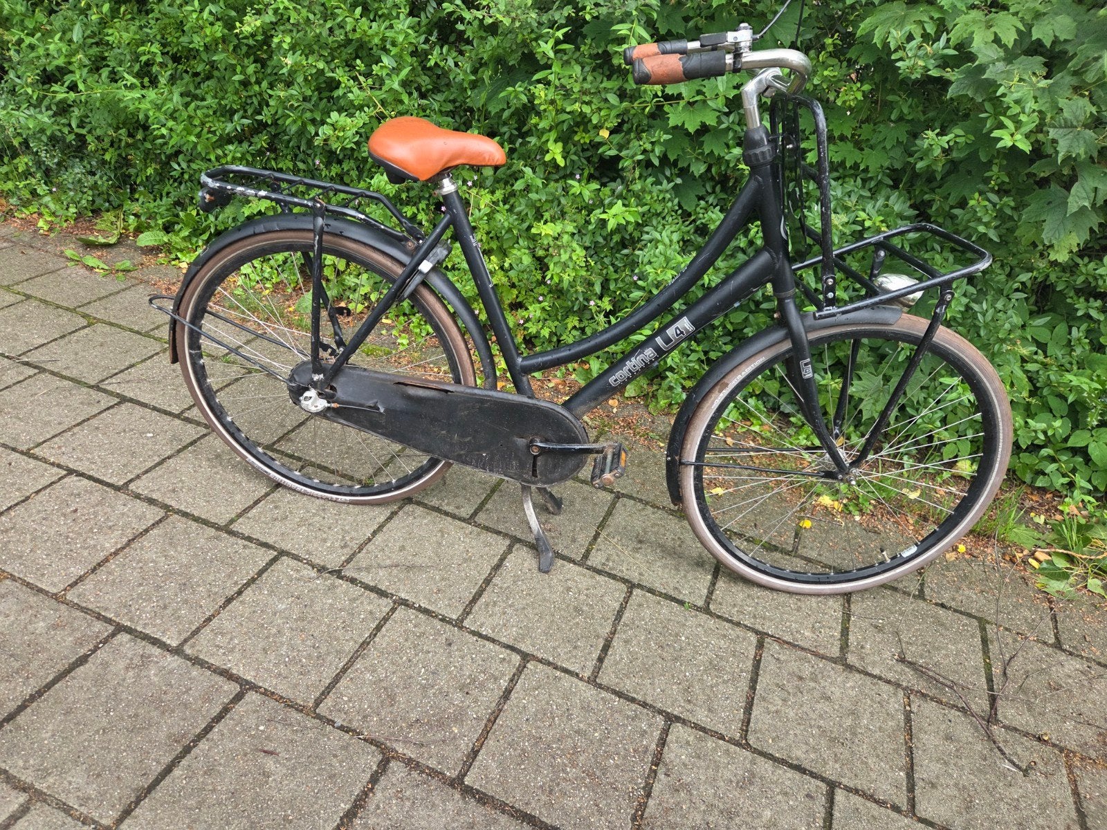 Cortina U4 Damesfiets 28 inch, Framemaat 57, 3 versnellingen, Overige merken, Gebruikt, Versnellingen, 56 cm of meer