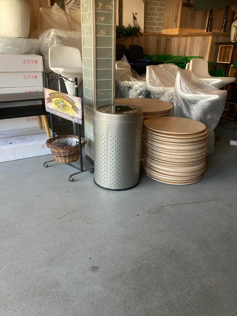 Wesco Swing Bin - Stijlvolle RVS Prullenbak, Ophalen, Gebruikt, 50 tot 75 cm, 20 tot 30 liter