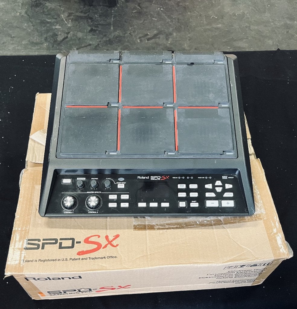 Roland SPD-SX incl draaikoppeling, Verzenden, Gebruikt, Overige soorten